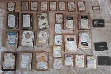 SSD e hard disk SAS/scsi