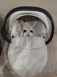 passeggino trio gemellare