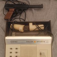 console videogiochi anni 70 a colori pong