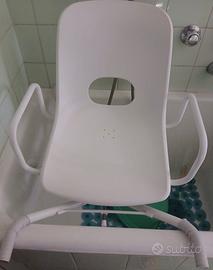 sedia girevole per vasca