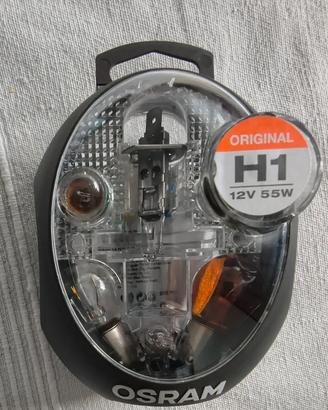 Kit lampadine auto emergenza Osram H1 - Nuovo