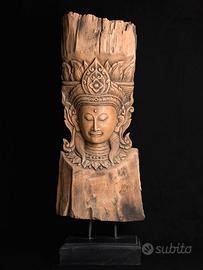 Scultura Lanna in legno di teak – Thailandia