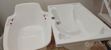 2 vasche bagnetto neonati bambini 