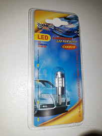 Lampadina led auto canbus t10 27 smd blu 12 - 24 v