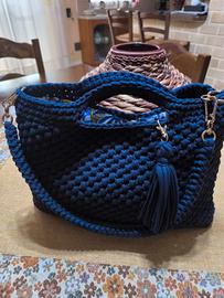 borsa all' uncinetto 