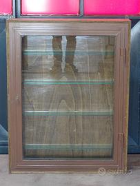 Bacheca vetrina espositiva 106x83x17 VINTAGE