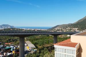 Panoramica terrazzatissima soffitta