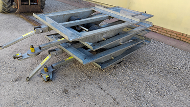 Trenini porta bins zincati pillon