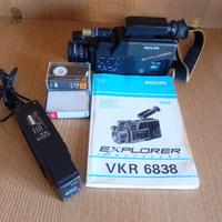 Videocamera vintage  PHILIPS WR6837 EXPLORER