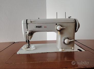 Macchina da cucire Pfaff 260 vintage con mobile