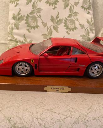 Modellino ferrari burago scala 1:18
