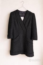 Abito in tweed nero stile Chanel – Zara TRF