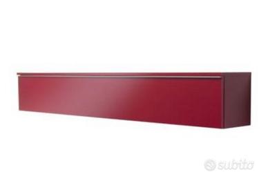 Mobile tv ikea rosso laccato 180x41 e 180x26