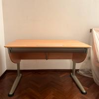 Scrivania ergonomica MOLL Classi-Ovato faggio