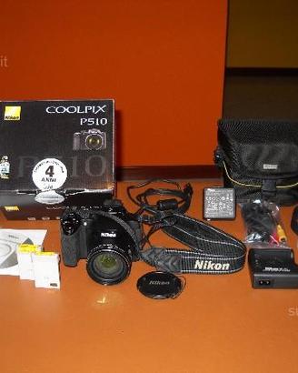 Fotocamera digitale NIKON COOLPIX P510 + accessori