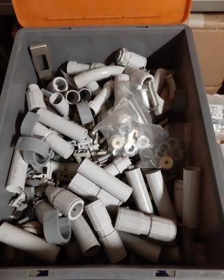 Raccordi PVC materiale per elettricista