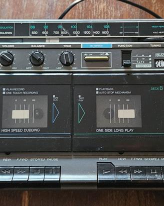 Radio e cassette