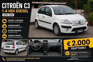 🚗 CITROËN C3 – ANNO 2006