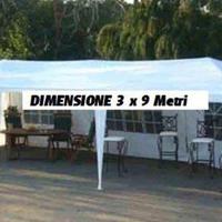 ❇GAZEBO 9x3 PER FESTE e FIERE - pagamento contanti