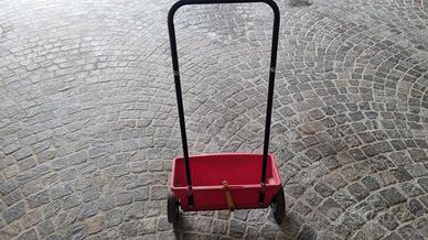 Seminatrice spargiconcime Wolf   flusso regolabile