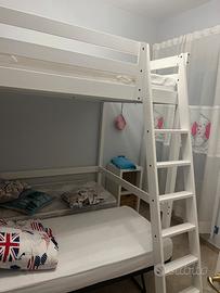 Letto a soppalco matrimoniale