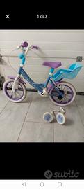 Bicicletta bambina Frozen 
14 pollici 
Come NUOVA
