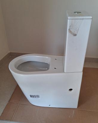 Sanitario vaso Wc filomuro Sanitana (Glam)