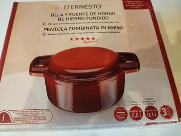 Pentola combinata in ghisa Ernesto