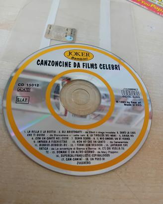 cd musicale per bambibi