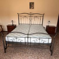 Letto in ferro battutto
