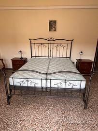 Letto in ferro battutto