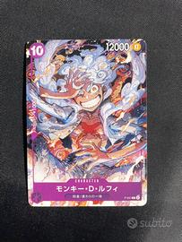 One Piece Luffy 041 Gear 5 Promo Near Mint