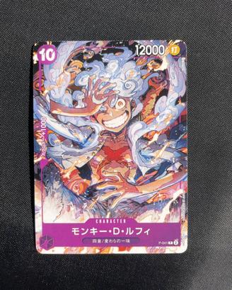 One Piece Luffy 041 Gear 5 Promo Near Mint