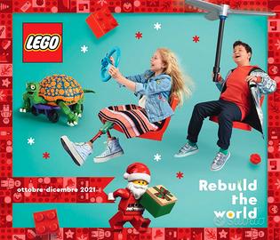 Catalogo LEGO Ottobre-Dicembre 2021 144 pag. NUOVO