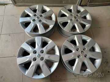 Cerchi in lega da 15 pollici per Renault clio