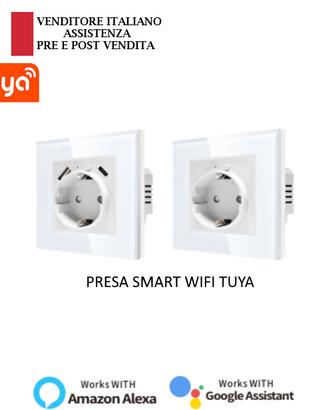 Presa Smart WiFi PST Tuya Controllo App Vocale