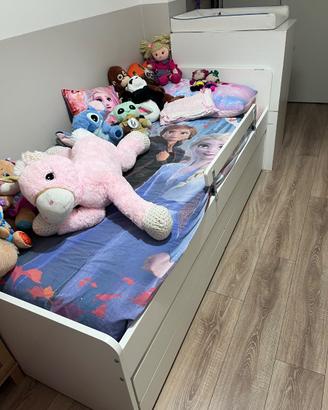 Letto Ikea SLAKT completo di Materassi