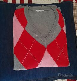 ballantyne V neck cotone