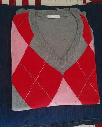 ballantyne V neck cotone