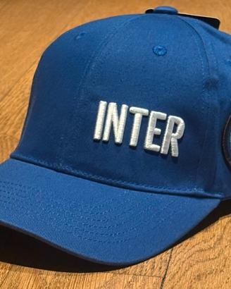 Inter cappellino logo blu