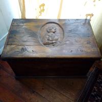 Cassapanca /cassa panca in Noce primi 900