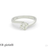 Anello solitario ct 0,56