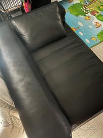 Divano 2 posti Architettura in pelle