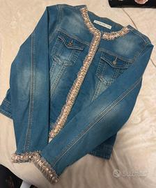 giacca in jeans