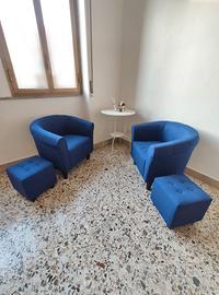 Poltroncine e pouf