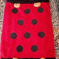 SACCO A PELO PELUCHE  COCCINELLA 