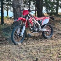 Honda CRF 450 targato