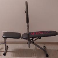 Panca Fitness braccia addominali gambe 