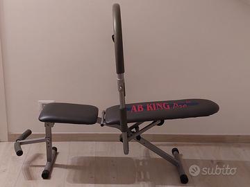 Panca Fitness braccia addominali gambe 