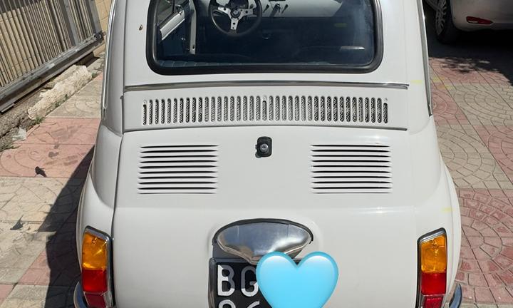 Fiat 500 R epoca replica Abarth ASI